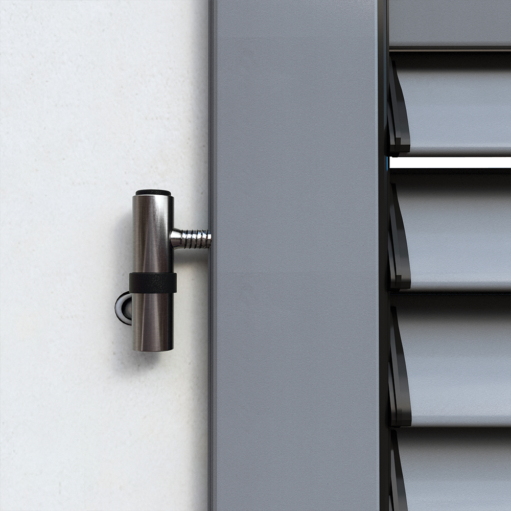 Cerniera Anuba a muro - Inox