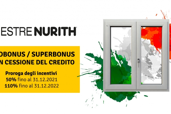 PROROGA INCENTIVI ECOBONUS 50% E SUPERBONUS 110% 
